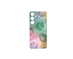 Telefono dėklas Samsung Galaxy S24+ Suit Case plate Smiley Bubble Green