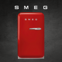 Šaldytuvas - mini baras Smeg FAB5LRD6 - Užsakomoji prekė