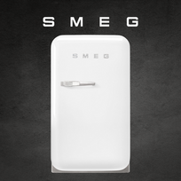 Šaldytuvas - mini baras Smeg FAB5RWH6 - Užsakomoji prekė