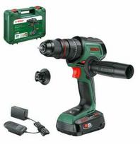 Akumuliatorinis smūginis gręžtuvas-suktuvas su akumuliatoriumi Bosch Green AdvancedImpact 18V-80, 18 V, 2.5 Ah