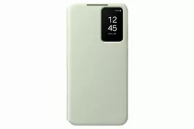 Telefono dėklas Samsung Galaxy S24+ Smart View Wallet Case Light Green