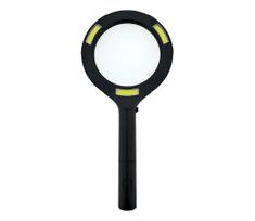 LED didinamasis stiklas 3× padidinimas su LED apšvietimu/3W/2xAA IP22