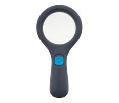 LED didinamasis stiklas 3× padidinimas su LED apšvietimu/3W/2xAAA IP22