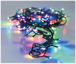 Elektrinė girlianda, IP44 480 LED, 8 režimai RGB įvairių spalvų, 6/18val. laikmatis, 36+3m