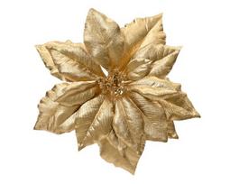 Kalėdinė dekoracija POINSETTIA, auskinės sp., 7 x 24 cm, 1 vnt