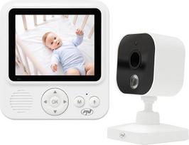 PNI vaizdo monitorius BM280 2,8 colių ekranas, belaidis 2,4 GHz, temperatūros jutiklis, VOX, naktinis matymas, priartinimo funkcija, lopšinės