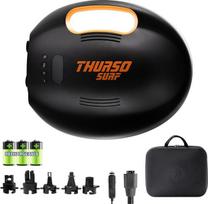 THURSO SURF 20PSI įkraunama elektrinė SUP oro pompa, 144 W 12000 mAh, automatinio išsijungimo, nešiojama su 12 V nuolatinės srovės automobilio jungtimi, skirta baidarėms ir valtims
