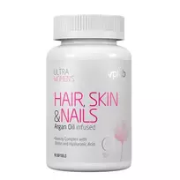 Ultra Women`s Hair Skin & Nails maisto papildas su argano aliejumi 90 kapsulių