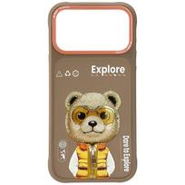 Nimmy Cool AND Cute 2.0 Bear iPhone 17 Pro case in beige