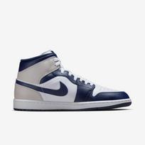 Air Jordan 1 Mid Granatowo- - Dydis 45.5 (DQ8426-146 Laisvalaikio batai)