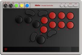 8Bitdo - Arcade Controller - Grey