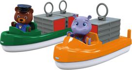 Aquaplay - 2 container ships w/figures (8700000271)