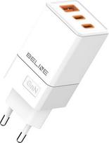Beline Cherger 65W GaN 2xUSB-C +USB-A only head