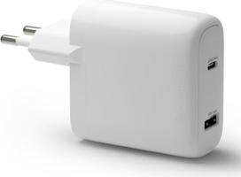 Dbramante1928 - Re-charge - Wall Charger GaN - USB-C 65W+18W EU - White