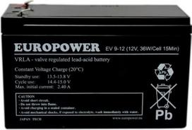 Europower AUKUMULATOR EUROPOWER EV 12V 9Ah