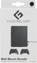 Floating Grip s Xbox One X and Controller Wall Mounts - Bundle (Black)