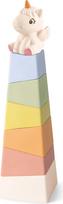 Kinder And Kids - Wheat Straw Unicorn Tower Stacking Game - (K30009)