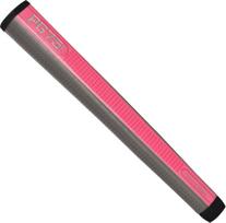 Lizard Skins DSP Ultra Golf Grip - PG75 - Neon Pink/Graphite Gray - 38.4 mm