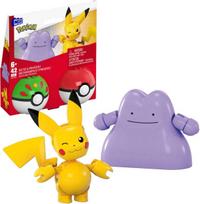 Megabloks MEGA - Pokémon Poké Ball 2-Pack Building - Pikachu & Ditto (JCT43)