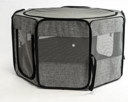 Nordic Paws - Vax Playpen soft, grey M - (7000241012599)