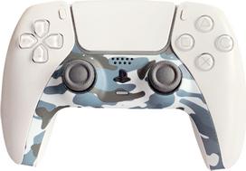 Piranha PS5 Controller Skins - Camo Blue