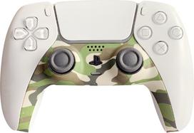 Piranha PS5 Controller Skins - Camo Green