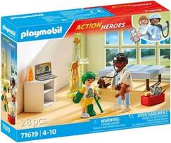 Playmobil Figures set Action Heroes 71619 Pediatrician with teddy bear