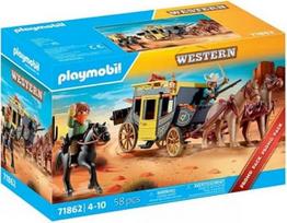 Playmobil Zestaw z figurkami 71862 Napad na dyliżans na Dzikim Zachodzie