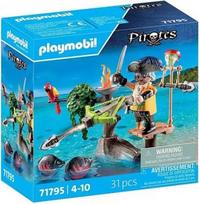 Playmobil Zestaw z figurkami Pirates 71795 Pirat z balistą