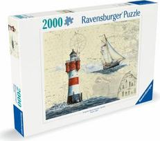 Ravensburger Polska Puzzle 2000 elements Sailing lighthouse