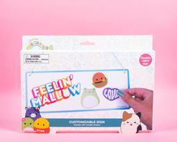 Squishmallows - Room Sign with Wall Decals