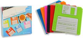 Winkee - Coaster - Floppy Disc - Six Different Colours