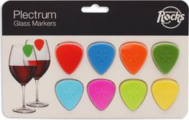 Winkee - Drinks Markers - Plectrum Glass Markers - Set of 8