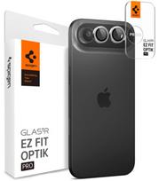Sidabrinės spalvos kameros apsauga Apple iPhone Air kamerai "Spigen Optik Pro EZ Fit Camera Protector 2-Pack"