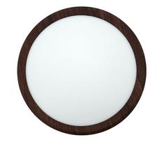 LED lubinis šviestuvas LED/18W/230V 3000/4000/6500K, skersm. 23 cm, rudas
