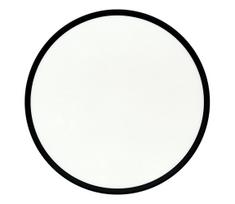 LED lubinis šviestuvas LED/40W/230V 3000/4000/6500K skers. 50 cm juodas