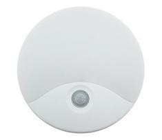 LED lauko sieninis šviestuvas su judesio jutikliu, 18 W, 230 V, IP44, baltas