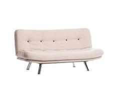 Dvivietė išskleidžiama sofa BAKU, kreminė