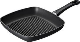 "Scanpan Classic Induction Grill Pan" 27 x 27 cm kvadratinė keptuvė "Stratanium" + nesvylanti danga Keptuvė saugi nuo orkaitės nesvylanti keptuvė
