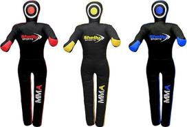 "Shelly" MMA manekenas Judo Grappling manekenas Punch Bag brazilų BJJ JIU Jitsu stovimos padėties manekenas imtynių kovos menų bokso karatė treniruočių manekenas - drobė - neužpildytas