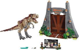 LEGO Juros periodo pasaulis Juros periodo parkas: Rex Rampage 75936 Statymo rinkinys, naujas 2020 m. (3120 vnt.)