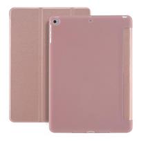 2024 m. iPad Air 6 silikoninis odinis dėklas: 10,2-11 colių minkštas, gerai išsklaidantis šilumą, apsaugantis nuo kritimo pilnas dėklas Mini 1/2/3/4/5 rožinio aukso spalvos