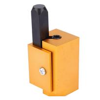 Aliuminio lydinio kvadratinis įleidžiamas vyris Durų spynos griovelio kampinis kaltas Medžio apdirbimo įrankis