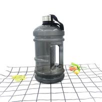 2.2L Portable Dumbbell Water Bottle for Gym and Fitness 2.2L mėlyna