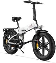 ENGWE ENGINE X 20  Sulankstomas elektrinis dviratis suaugusiems, 48V 13Ah ličio baterija 25KM/H 7 pavarų 20Inch balta