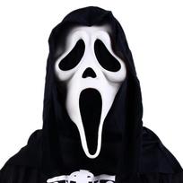 Screaming Ghost Face Head Mask Helovino kaukė Pilnos galvos kaukės, skirtos Cosplay
