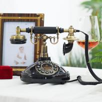 Retro viešbučio telefonas „pasidaryk pats“ garso svečių knyga vestuvėms – antikvarinių mygtukų leidimas Standard