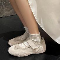 Fashion Platform Cutout Sneakers Women's 2025 Summer New Outdoor Single Shoes 35 juoda