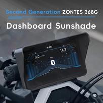 Zontes 368G Motociklo Prietaisų Ekrano Saulės Skydelis su Atspindinčia Šviesą Blokuojančia Apsauga 368G Dashboard Sunshade