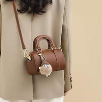 Handbag Leather Crossbody Pillow Bag Women'S Bag Mini Shoulder Boston Bag